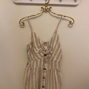 Cotton neutral dress